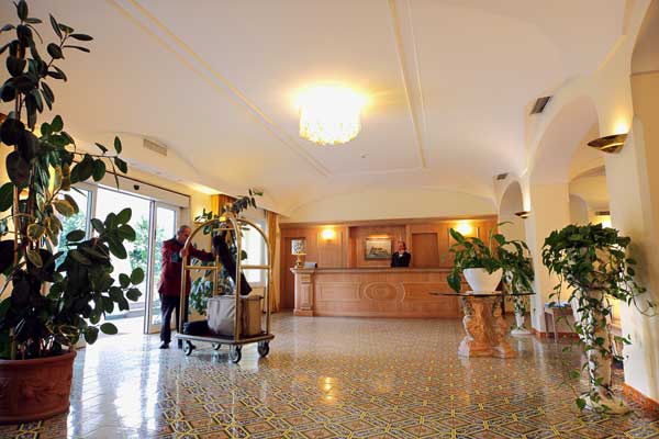 Hotel Hermitage & Park Terme - mese di Gennaio - hall hotel